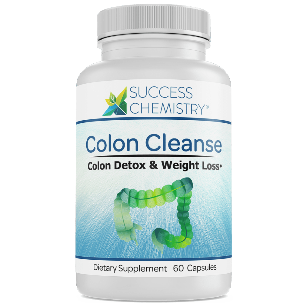 Colon Cleanse Natural Body Detox Pills by Success Chemistry