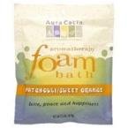 Aura Cacia Patchouli & Orange Foam Bath | 2.5 oz pack (Case of 6)