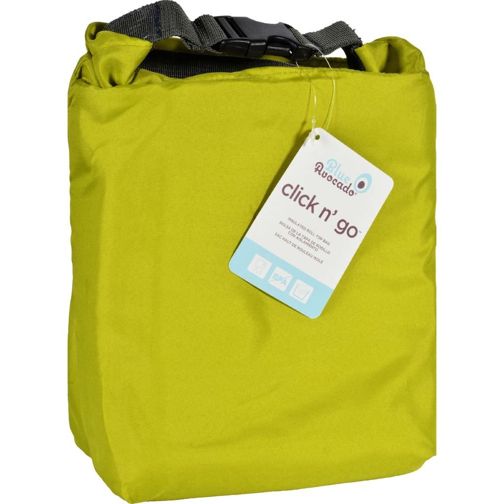 (re)zip Click 'n Go Insulated Roll Top Bag - Green | 1 unit