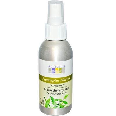 Aura Cacia Eucalyptus Harvest Aroma Mist | 4 oz bottle