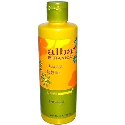 Alba Botanica Kukui Nut Massage Oil | 8.5 oz