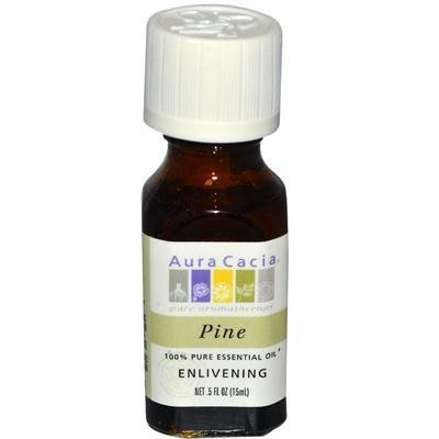 Aura Cacia Pine Essential Oil | 0.5 oz bottle