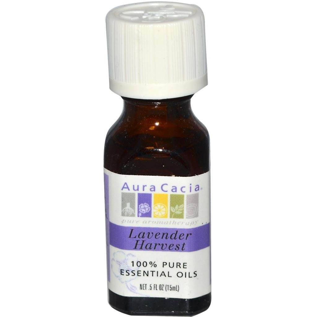 Aura Cacia Lavender Harvest Essential Oil | | 0.5 oz bottle