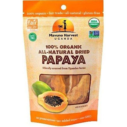 Mavuno Harvest Organic Papaya| 2 oz (Case of 6)