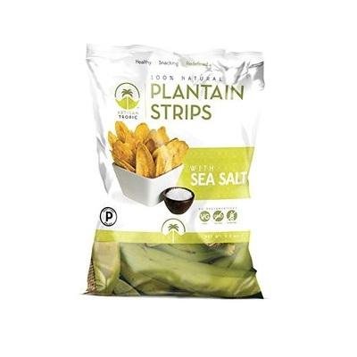 Artisan Tropic Plantain Strips with Sea Salt | 4.5 oz (Case of 12)