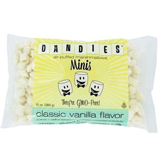 Dandies Vegan Marshmallows Vanilla Minis | 10 oz (Case of 12)