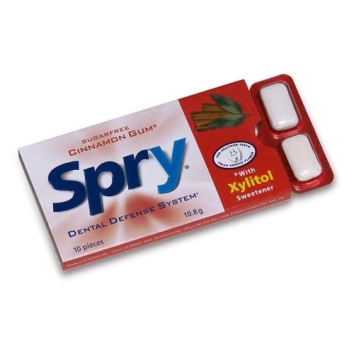 Spry Cinnamon Gum | 10 pcs (Case of 20)