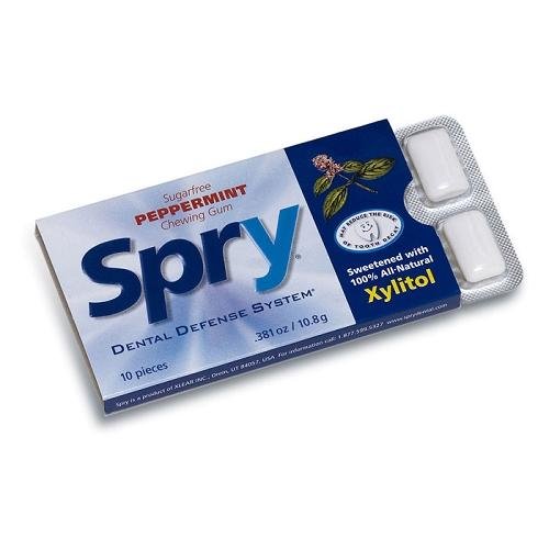 Spry Peppermint Gum | 10 pcs (Case of 20)