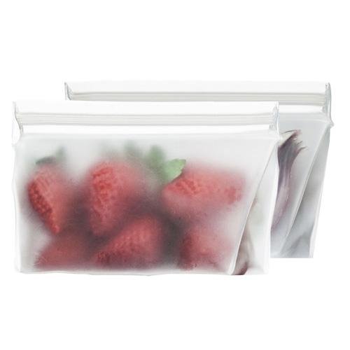 (re)zip Stand-Up 1-cup Leakproof Reusable Storage Bag | 2 pack