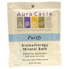 Aura Cacia Purify Mineral Bath | 2.5 oz pack (Case of 6)