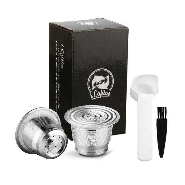 Stainless Steel Reusable Coffee Capsule Pod - for Nespresso Machines