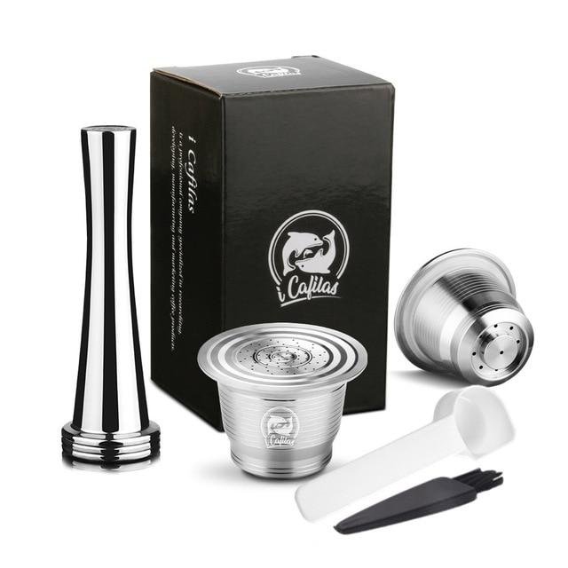 Stainless Steel Reusable Coffee Capsule Pod - for Nespresso Machines