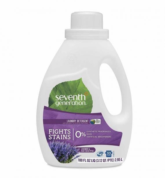 Seventh Generation Blue Eucalyptus Ultra Liquid Laundry Detergent | 100 oz bottle (Case of 4)